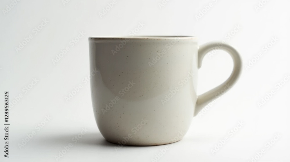 Matte Finish Ceramic Coffee Mug Studio Shot Matte Finish Ceramic Coffee Mug Studio Shot