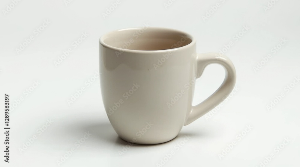 Matte Finish Ceramic Coffee Mug Studio Shot Matte Finish Ceramic Coffee Mug Studio Shot