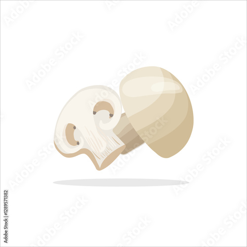 small mushroom cutouts eatables mushroom plant vegetables