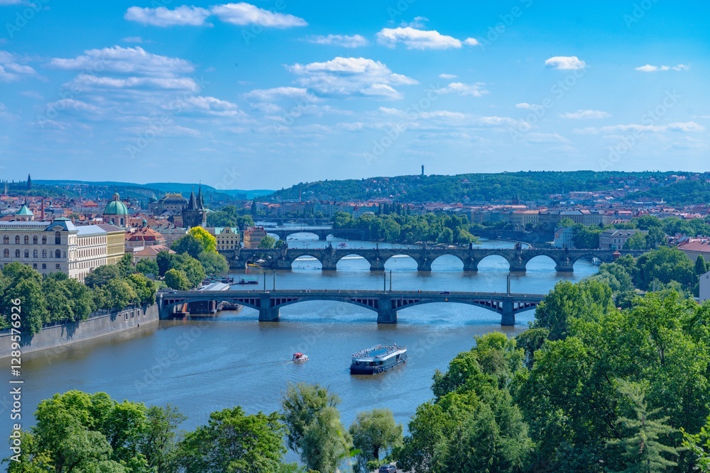 Fototapeta premium charles bridge prague czech republic