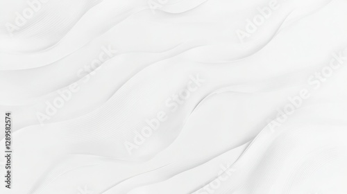 Wallpaper Mural Elegant White Waves Background Design Torontodigital.ca