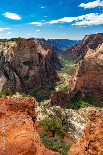 Fotografie Panorama des Zion Nationalpark