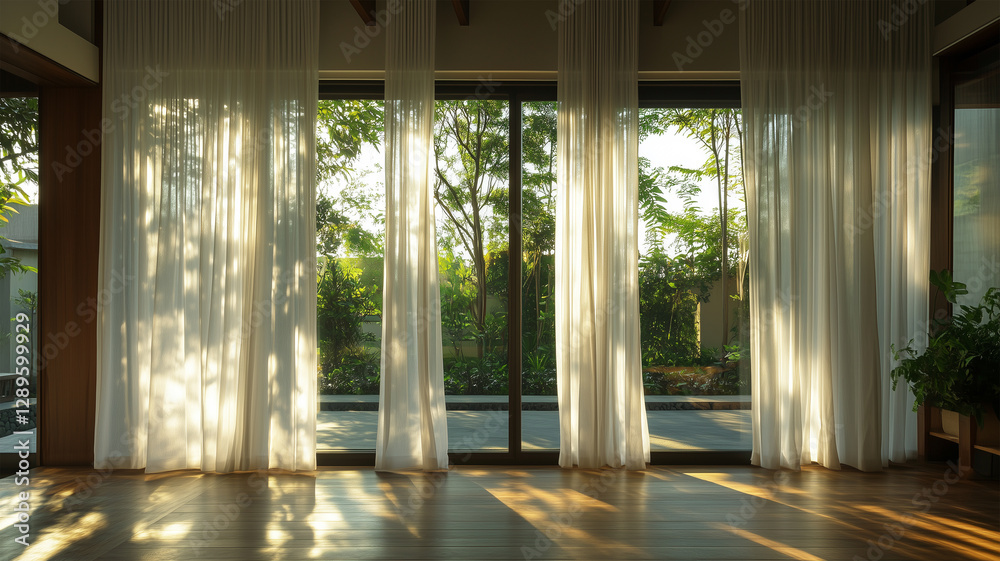 Obraz premium リサイクルガラスを使用したキッチンカウンター – 美しい質感とサステナブルなデザイン