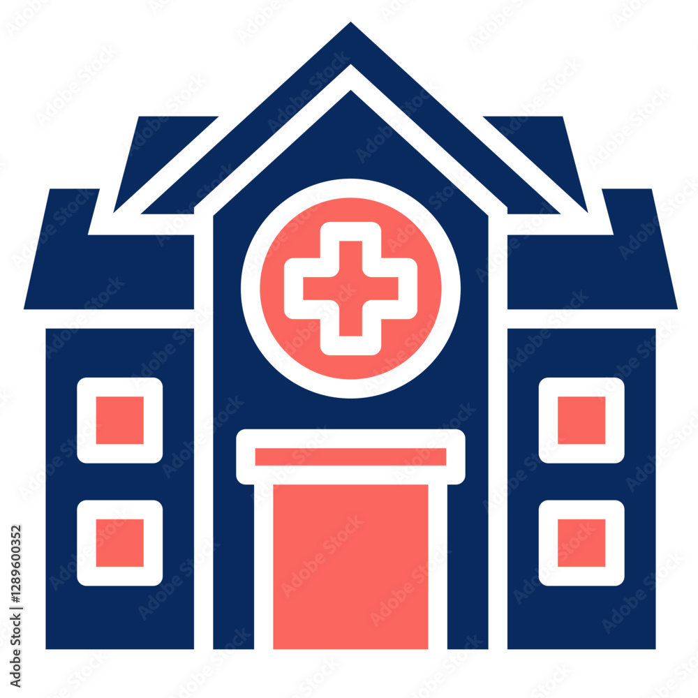 Obraz premium Hospital Icon