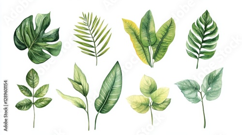 Assortment of leaves