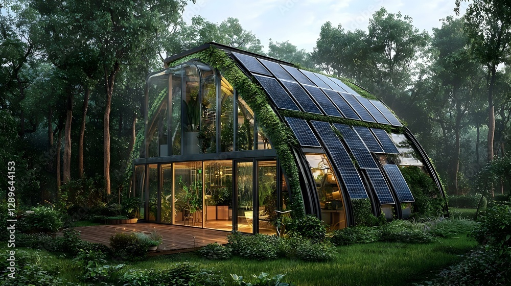 Greehouses with solar panels Greehouses with solar panels