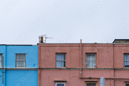  Neglected painted building photo