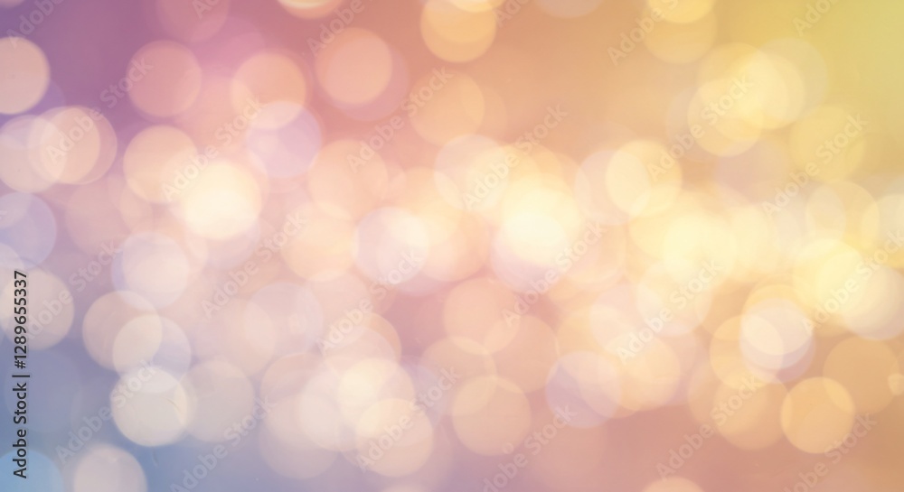 Soft dreamy bokeh lights in warm pastel tones creating a magical atmosphere Soft dreamy bokeh lights in warm pastel tones creating a magical atmosphere