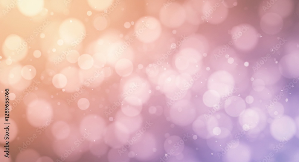 Soft dreamy bokeh lights in warm pastel tones creating a magical atmosphere Soft dreamy bokeh lights in warm pastel tones creating a magical atmosphere