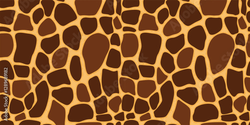 Photography Giraffe seamless leather template printable design