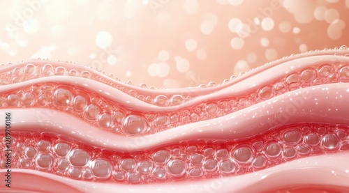 Skin Layer Treatment Laser Serum Vitamin Repair Wrinkles Reduce Sagging Skin Cell