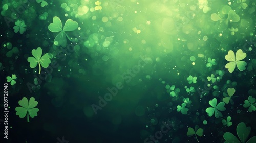 St. Patrick’s Day theme decoration.