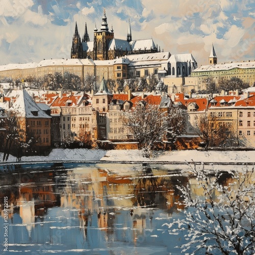 Vltava castle, Prague spring