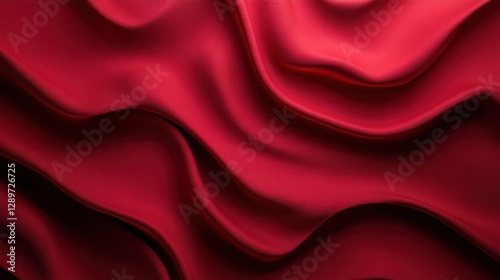 Obraz na płótnie Elegant deep red velvet background texture w salonie