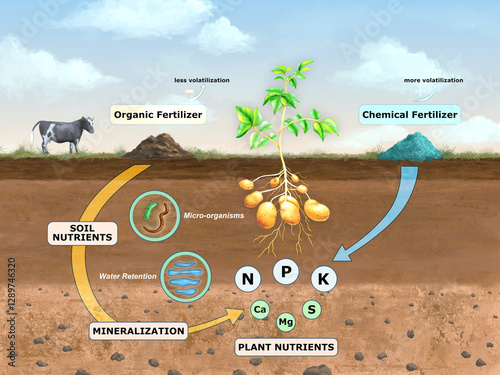 Soil fertilization methods
