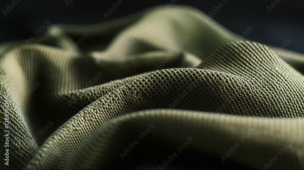 Naklejka premium Close up image of textured fabric showing detailed details