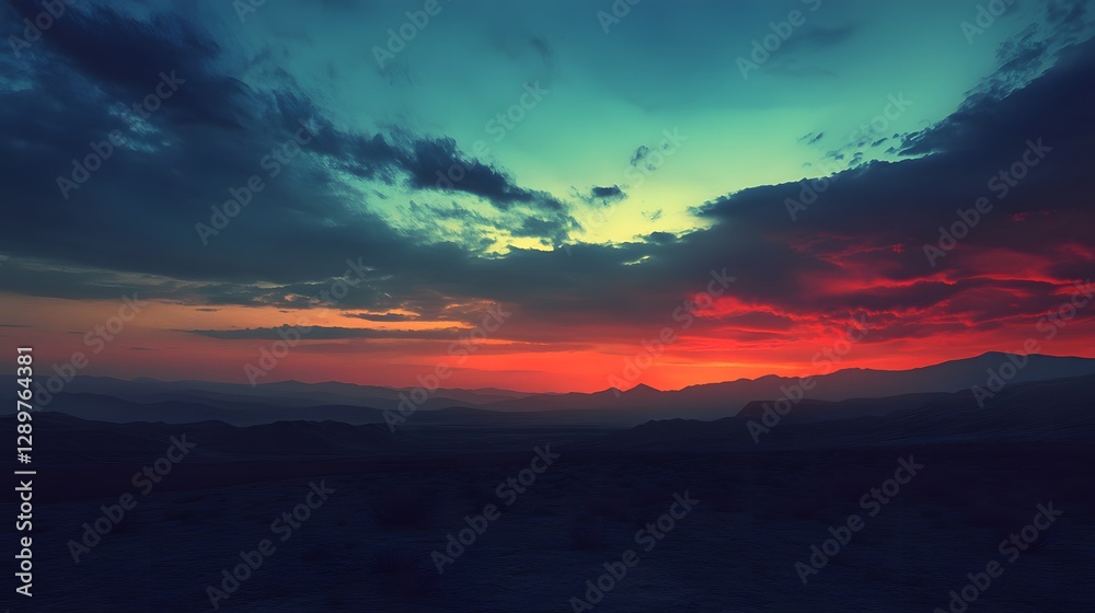 awe-inspiring metamorphosis of arid terrain at dusk, adorned with intensifying hues, elongated silhouettes, and tranquility that accompanies impending darkness awe-inspiring metamorphosis of arid terrain at dusk, adorned with intensifying hues, elongated silhouettes, and tranquility that accompanies impending darkness