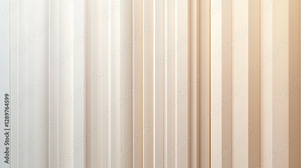 Obraz premium Vertical lines form a background in shades of beige and white