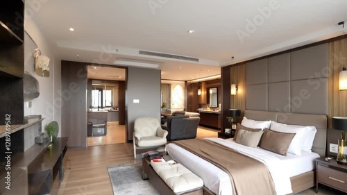 Luxury Hotel Suite Drone Footage