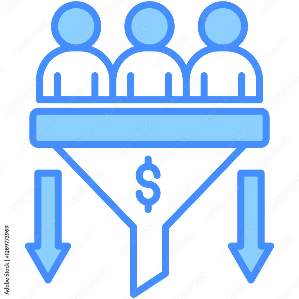 Sales Funnel Icon