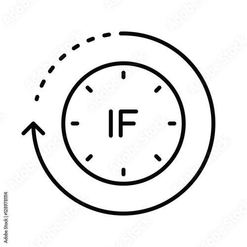 intermittent fasting icon
