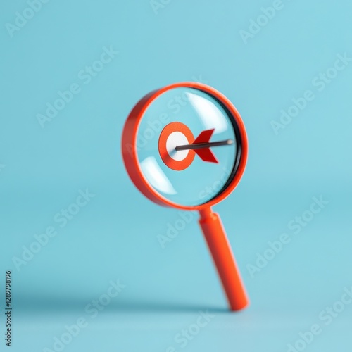 Free Download Target Focus with Magnifying Glass - GFXLoad
