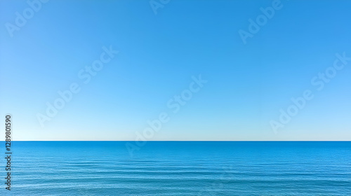 Wallpaper Mural Vast Ocean Under a Clear Blue Sky Torontodigital.ca