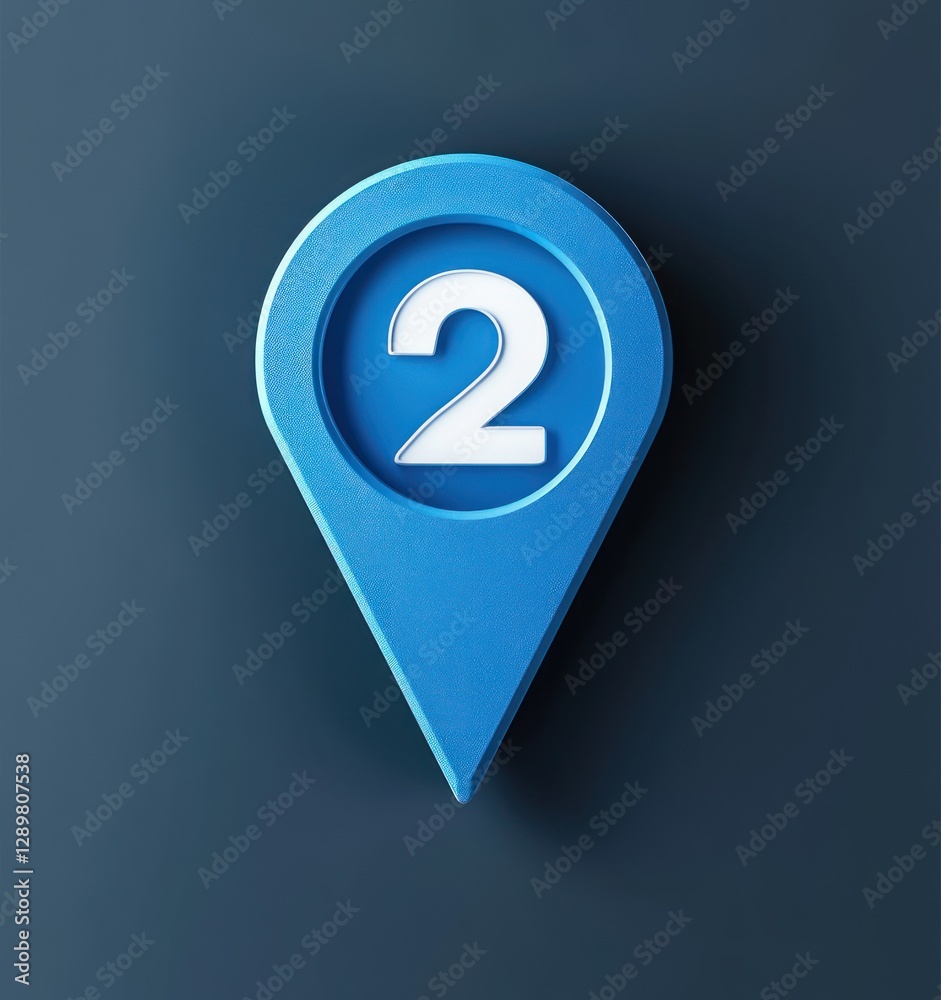 Blue Location Pin Icon for Hydrogen H2 Gas Pump Station and GPS Navigation Blue Location Pin Icon for Hydrogen H2 Gas Pump Station and GPS Navigation