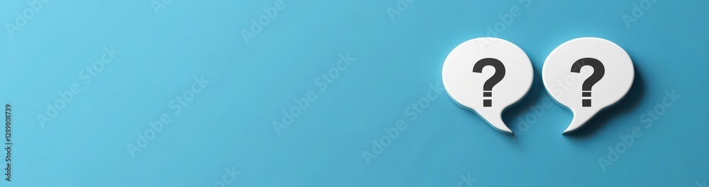 Question Mark Concept Against Red Background for Business Support and Advice Question Mark Concept Against Red Background for Business Support and Advice