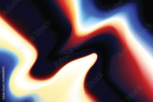 Holographic Dreamscapes Abstract Iridescence Holo Background Pastel Gradient. Trendy Modern Design Gradient Futuristic Iridescent Background