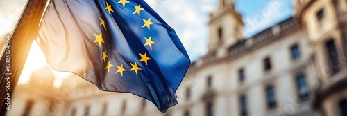 European tourism concept with the european union 
