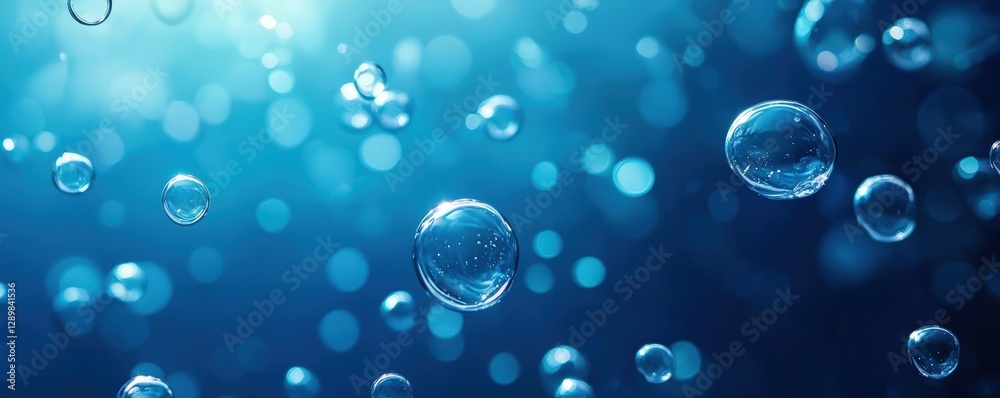 A serene underwater scene featuring bubbles floating in a tranquil blue environment, evoking a sense of calm and depth. A serene underwater scene featuring bubbles floating in a tranquil blue environment, evoking a sense of calm and depth.