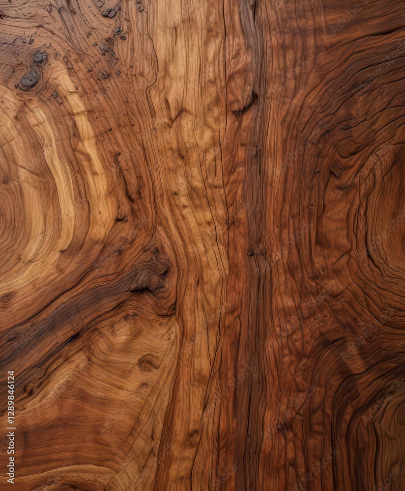 Fototapeta premium Wood grain texture with a focus on intricate patterns and natural wood tones, trunk, organic elements