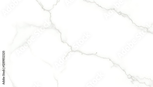 Elegant White Marble Texture: A High-Resolution Image of Pristine White Marble with Delicate Gray Veins, Ideal for Backgrounds or Design Projects.