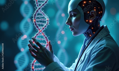 AI Doctor & DNA: Genetic Research - Artificial intelligence