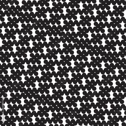 Small black dots create a dense texture.