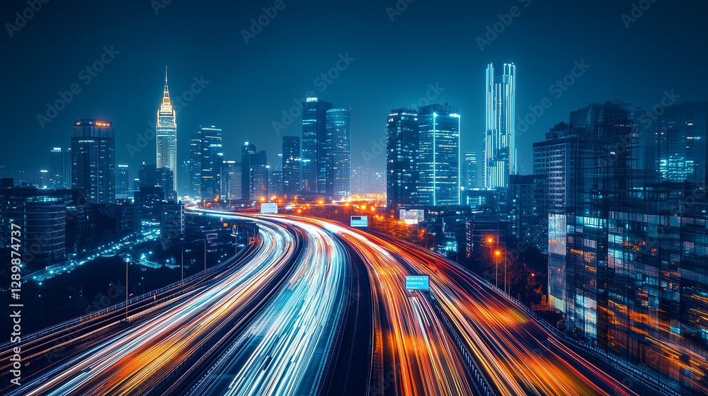 Fototapeta premium traffic in the city