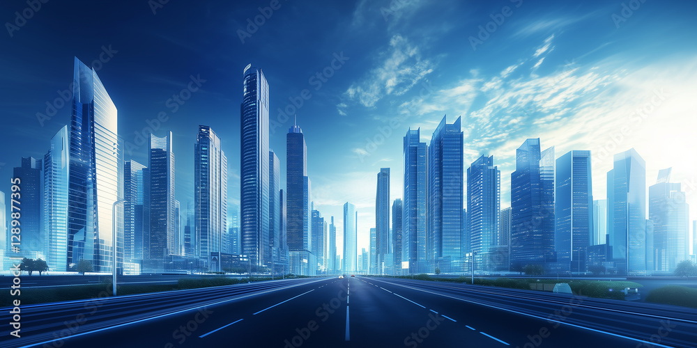 Fototapeta premium traffic in the city