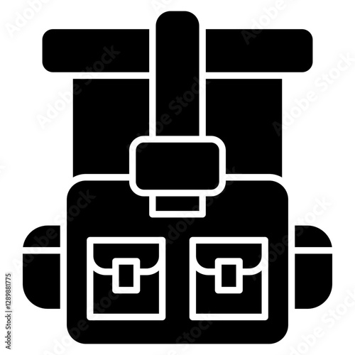 Bagpack  Icon Element For Design