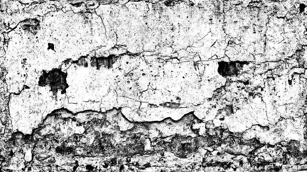 Obraz premium Cracked Aged Wall Grunge Texture