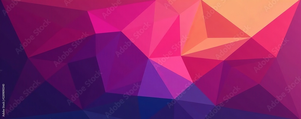 Obraz premium Intricate overlapping polygons creating symmetrical design , soft colors, art, geometric