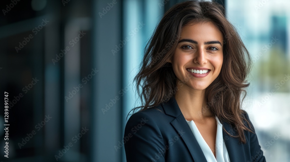 Confident businesswoman in blazer, embodying professionalism and leadership.
Confident businesswoman in blazer, embodying professionalism and leadership.