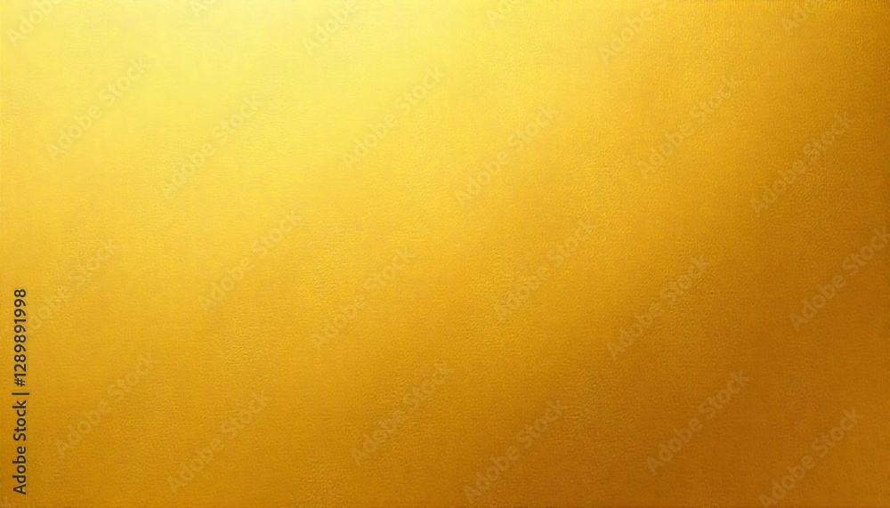 Fototapeta premium Golden gradient background, smooth metallic texture.