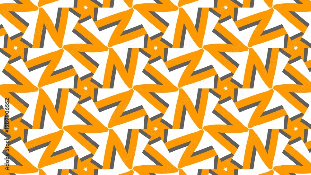 Abstract Pattern with Orange Highlights and Dynamic Shapes Abstract Pattern with Orange Highlights and Dynamic Shapes