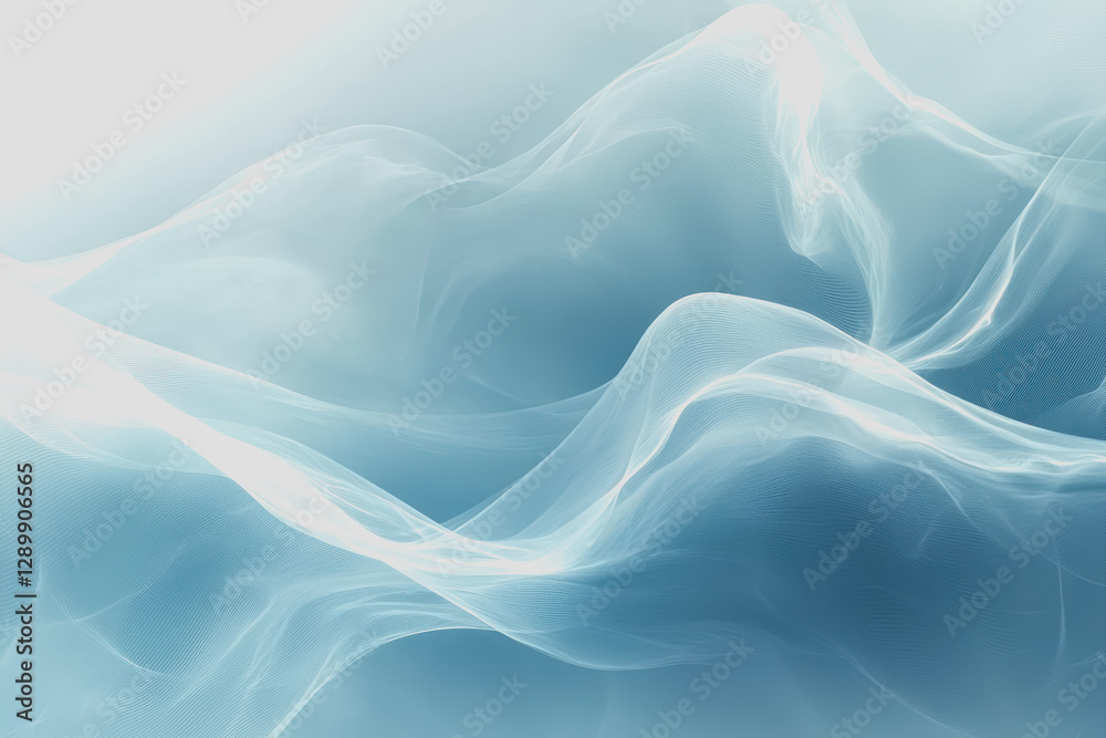 Blue and white abstract background with swirling patterns and textures for creative design projects Blue and white abstract background with swirling patterns and textures for creative design projects