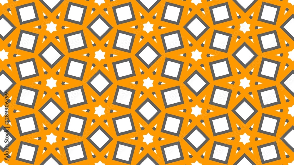 Abstract Pattern with Orange Highlights and Dynamic Shapes Abstract Pattern with Orange Highlights and Dynamic Shapes