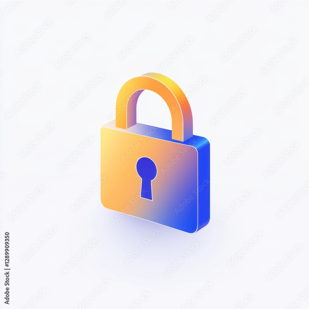 Icon of lock. Security. Confidential. Protection. Icon of lock. Security. Confidential. Protection.