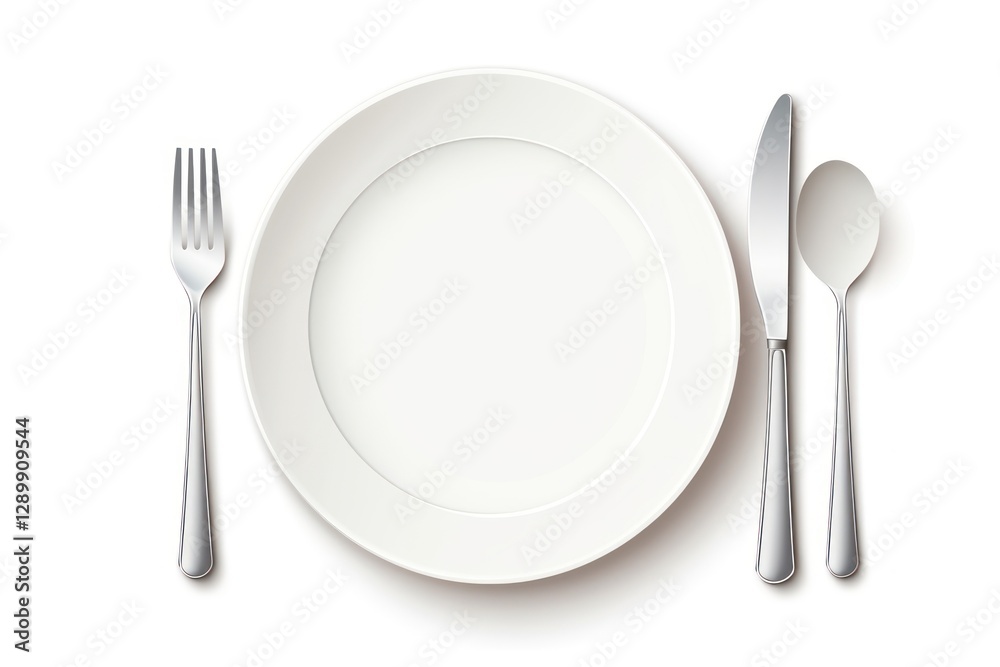 Plate spoon knife cutlery. Plate spoon knife cutlery.