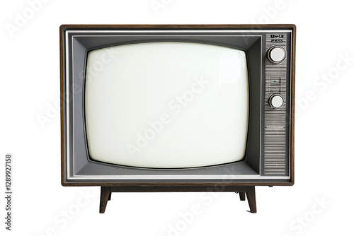 Vintage Television from the Early 2000s, Isolated for Projects
