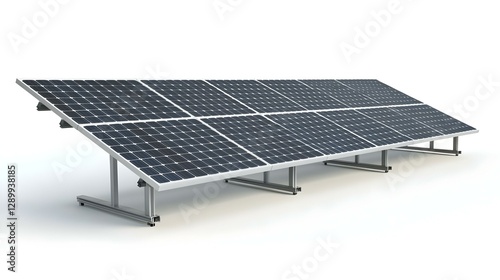 Close up of solar panels outdoors